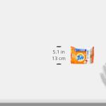 Tide White Detergent Bar Soap, Value Pack 200 gms x 5 GROCERY