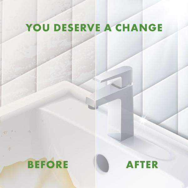 Kleenest Advanced Bathroom Cleaner Liquid, Rose – 1 litre (Pack of 2) | Thick Formula, Removes 99.9% germs | GROCERY