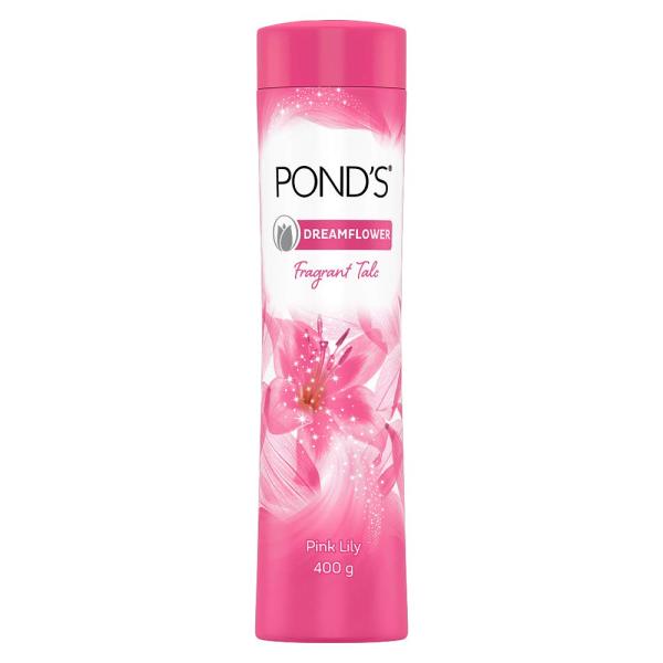GROCERY Pond's Dreamflower Fragrant Talcum Powder, Pink Lily, 400 G And Magic Freshness Talcum Powder Acacia Honey, 400 G