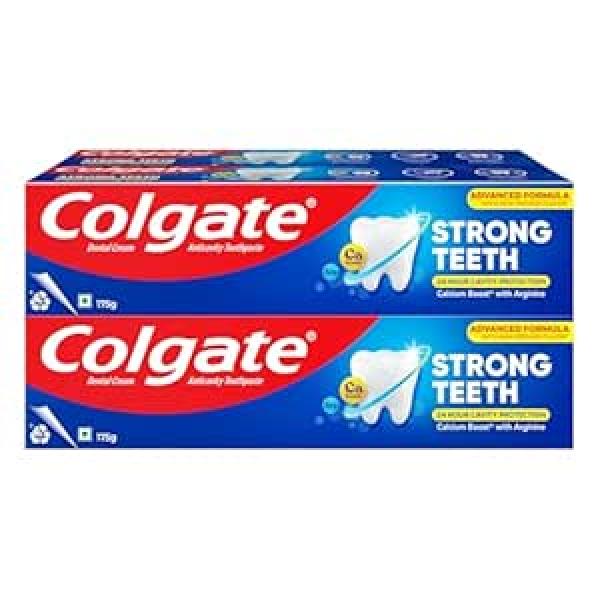 Colgate Strong Teeth, 700g (175g X 4),(Combo Multipack) GROCERY