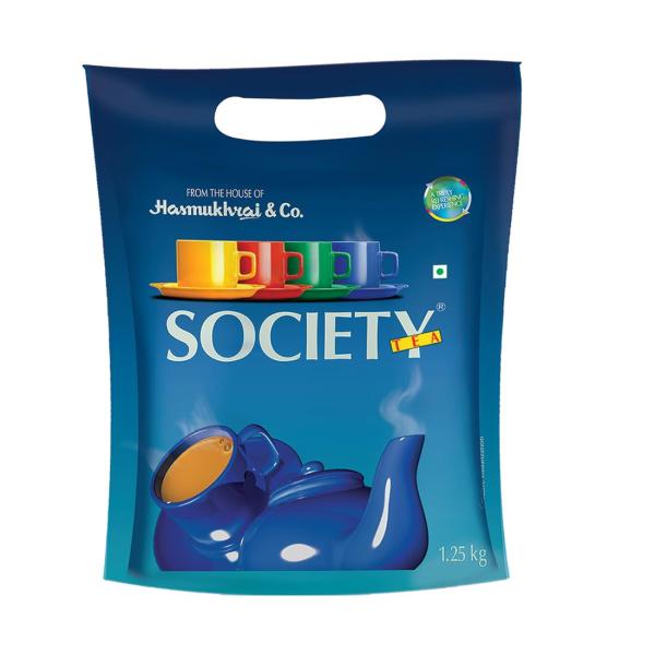 Society Tea Leaf Tea | Leaf Tea | Chai | Strong blend | Robust Flavour | 1.25 kg chai GROCERY