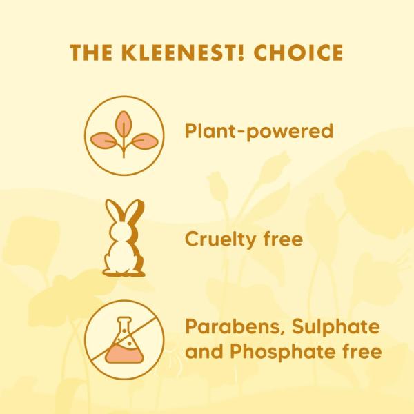 Kleenest Natural Dishwash Liquid 2 litre | With Lemon Odour Busters | grocery