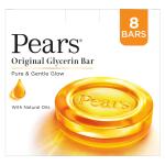 Pears Original Glycerin Soap Bar - Pure & Gentle Glow | With 98% Pure Glycerin GROCERY