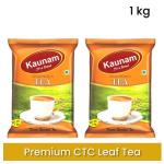 GROCERY Kaunam Assams Premium Tea Combo with Free Sugar Offer (Orange CTC Leaf Tea)