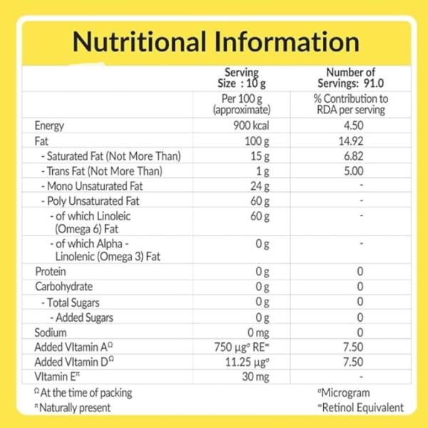 Dalda Refined Sunflower, 840g (Pouch) GROCERY