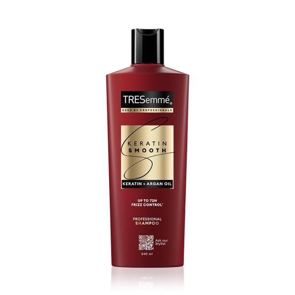 TRESemme Keratin Smooth Shampoo 340 ml|| With Keratin & Argan Oil for Straighter|| Shinier Hair  GROCERY
