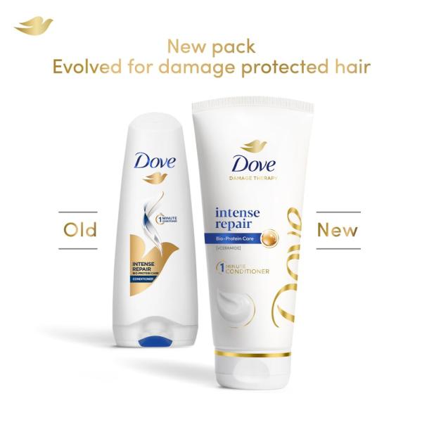Dove Intense Repair Conditioner 335 ml|| With Keratin Actives to Smoothen Dry and Frizzy Hair - Deep Conditions Damaged Hair for Men & Women  grocery