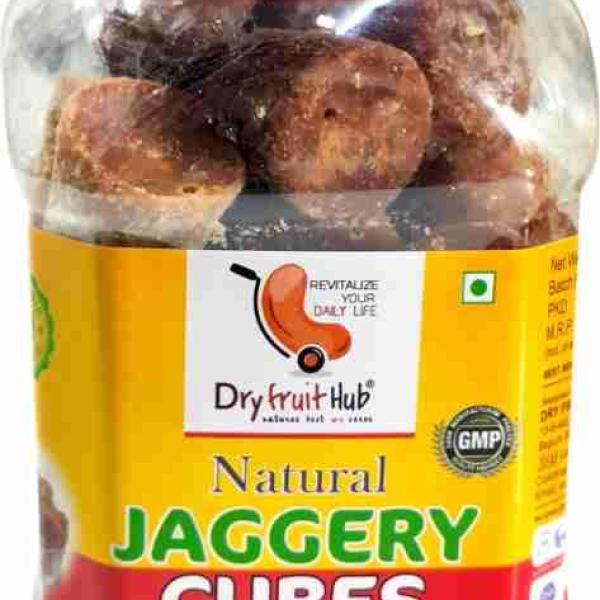 Dry Fruit Hub Fresh Jaggery Cubes Gud Shakkar (Chini) Substitute GROCERY