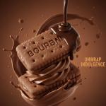 Bakemate Bourbon Cream Biscuit with Chocolate - Combo Pack of 10 (135g Each) | grocery