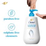 Dove Exfoliating Bodywash with Triple Hydration Serum, 825ml grocery