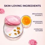 Lux Radiant Glow Bathing Soap infused with Vitamin C & E For Superior Glow Offer Pack of 8 x 150g GROCERY