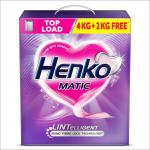 Henko Matic Top Load Detergent Powder 4KG + 2KG | GROCERY