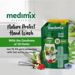 Medimix Ayurvedic 18 Herbs Hand Wash Refill For Soft & Odour-Free Hands 675ml | 99.9% Germ Protection | Shop Herbal | Natural | Soap-free | 100% Vegan  grocery