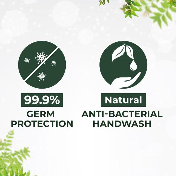 Margo Natural Anti-Bacterial Handwash for Soft, Hydrated hands - 1500ml Refill Pack [ Pack of 1 ]  grocery