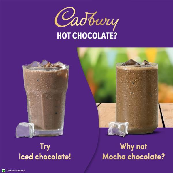 Cadbury Hot Chocolate Drink Powder Mix, 200 gm grocery