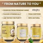 Elegity Ginger Root Powder 200 gm (Pack of 1) | No Added Preservatives GROCERY