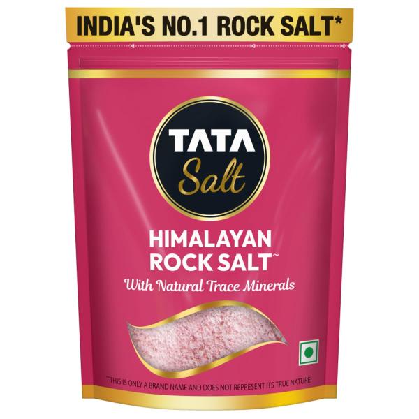 Tata Himalayan Rock Pink Salt, Premium Sendha Namak, With Natural Trace Minerals, GROCERY