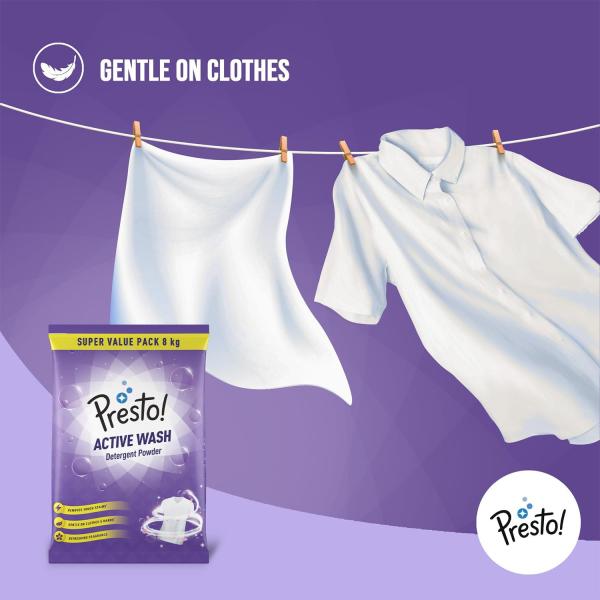 Presto! Active Wash Detergent Powder 1kg