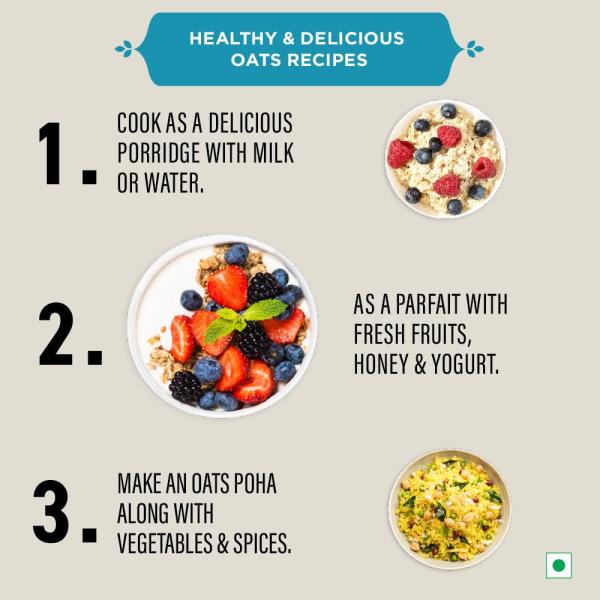 Bagrry’s 100% Jumbo Rolled Oats 1kg Jar GROCERY