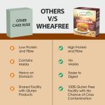 Wheafree Gluten-Free Cake Rusk – Crispy & Crunchy Tea-Time Toast | No Maida Rusk Biscuit | Egg-Based, High-Fiber & Easy to Digest | Healthy Wheat-Free Snack - 300g grocery