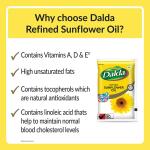 Dalda Refined Sunflower, 840g (Pouch) GROCERY