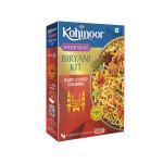 Kohinoor Basmati Biryani Kit Hyderabadi, 333g | Ready-to-Cook Authentic Biryani GROCERY