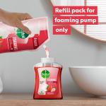 Dettol Strawberry Foaming Handwash Pump + Refill combo (250ml+700ml) grocery