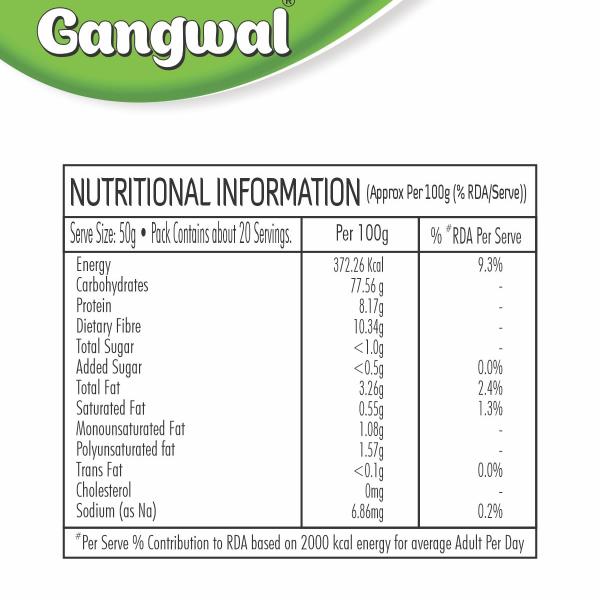 Gangwal Makka Atta 1Kg | Authentic Punjabi Makki ka Atta grocery