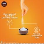 Tata Salt 1 Kg, Free Flowing and Iodised Namak, Vacuum Evaporated, Salt in Fresh GROCERY