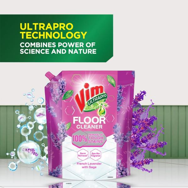 Vim Floor Cleaner: 1.8L | French Lavender with Sage GROCERY