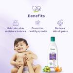Himalaya Baby Massage Oil (500ml) + Gentle Baby Lotion (400ml) - Combo Set | No.1 Doctor Recommended Brand grocery