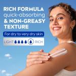 NIVEA Nourishing Body Milk 600ml Body Lotion with Hyaluronic Acid | 72Hr Hydration | GROCERY