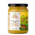 God Choice Organic Farms Pure A2 Desi Cow Ghee 500 ML| 100% Natural GROCERY