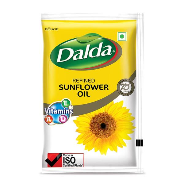 Dalda Refined Sunflower, 840g (Pouch) GROCERY