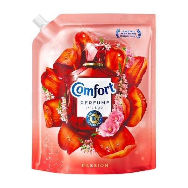 Comfort Perfume Deluxe Passion 1.8L Pouch - Luxury fragrance For your clothes,Liquid,Floral grocery