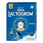 Nestle LACTOGROW Nutritious Milk Drink Powder | Biscuity Vanilla Flavour (2 - 6 Years), 400g, Bag-In-Box Pack  grocery