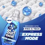 Surf Excel Matic Express Liquid Detergent, Express Clean with 2X Freshness Action 2ltr pouch GROCERY