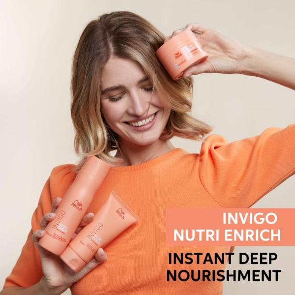 Wella Professionals Invigo Nutri-Enrich Hair Mask | 150 ml | Nourishing, Hydrating Hair Treatment for Dry GROCERY