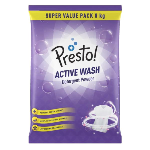 Presto! Active Wash Detergent Powder 1kg