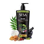 Sesa Ayurvedic Medicinal Shampoo Hairfall Control Anti Dandruff Shampoo Infused with 15 Ayurvedic Herbs Smooth & Shiny Hair For Men & Women (500 ml)  grocery