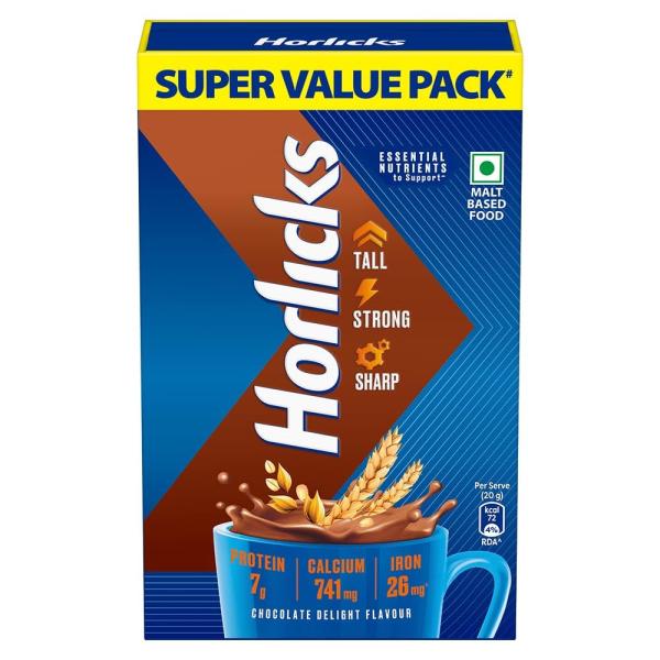 Horlicks Chocolate Nutrition Drink || 1 kg Refill Pack grocery