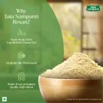 Tata Sampann 100% Chana Dal Fine Besan, Gram Flour, 1 Kg GROCERY