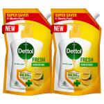 Dettol Fresh Liquid Hand Wash 675ml (Pack of 2) GROCERY