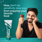 Himalaya HiOra-K toothpaste (100 g) | For sensitive teeth and halitosis | Reduces discomfort from hot and cold stimuli| Helps to prevent  oral infections and gum diseases GROCERY