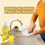 Kleenest Natural Dishwash Liquid 2 litre | With Lemon Odour Busters | grocery