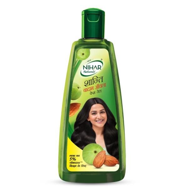 Nihar Naturals Shanti Amla Badam Hair Oil, 300ml grocery