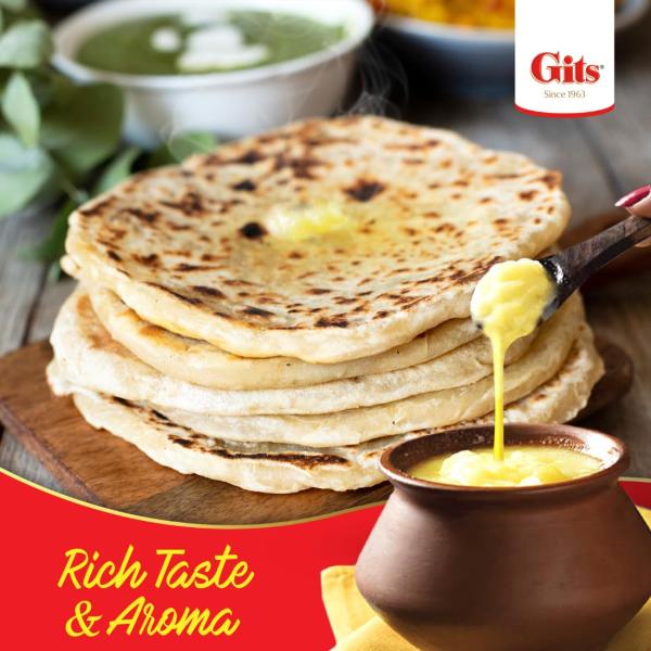 Gits Cow Ghee 500 ml Jar | Pack of 1 | Aroma in every drop |Pure Veg, Pure Cow Ghee,  GROCERY