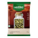 Amazon Brand - Vedaka Cardamom (Elaichi) Whole, 50 g, Small  GROCERY