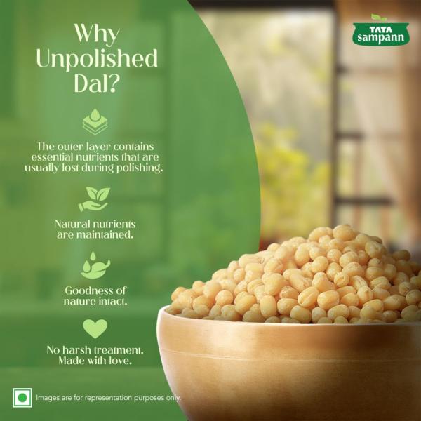 Tata Sampann Unpolished Urad Dal Whole, 1kg  GROCERY