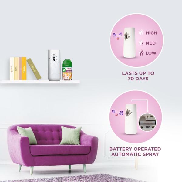 Air wick Freshmatic Refill Life Scents Turquoise Oasis - 250 Ml & Freshmatic Complete Kit - Automatic Air Freshener - Summer Delights (250 Ml) Combo,Spray  grocery